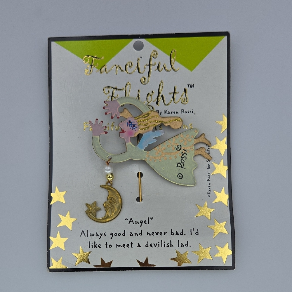 Fanciful Flights by Karen Rossi "Angel" Pin